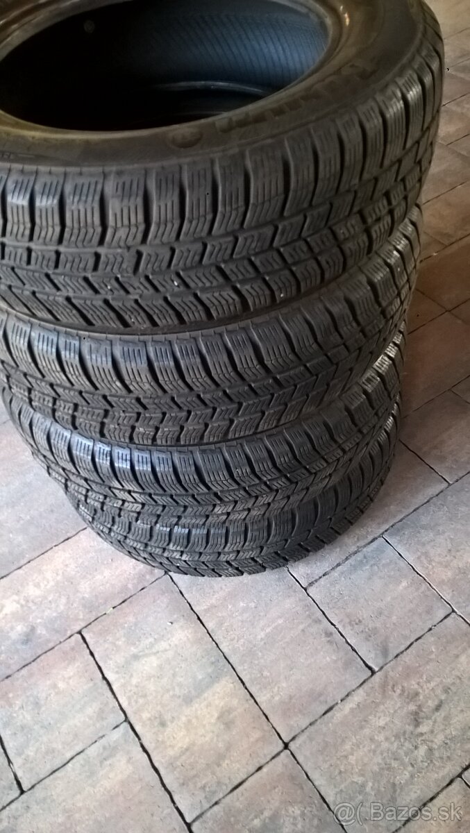 4 ks ZIMNÉ 185/60 R14 82T BARUM cca 6mm 2016 LEN 19,99 €/kus