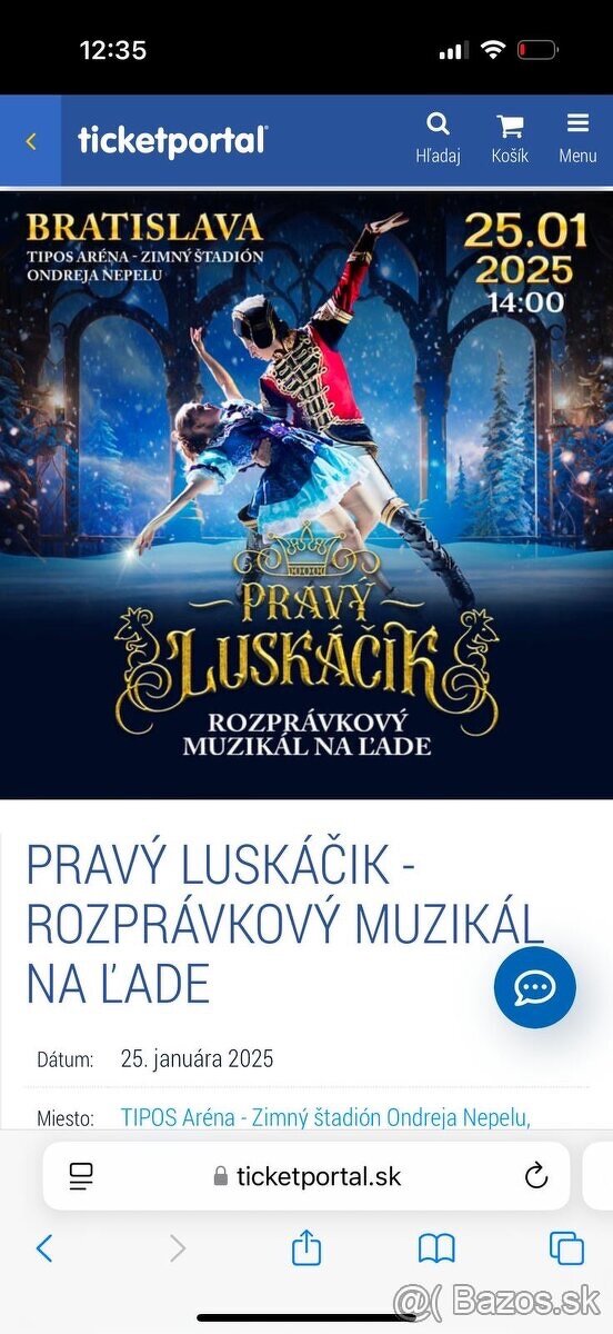 Pravý luskáčik - rozprávkový muzikál na ľade