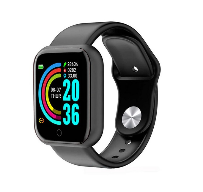 (IHNEĎ) Fitness Smart hodinky D20, čierne