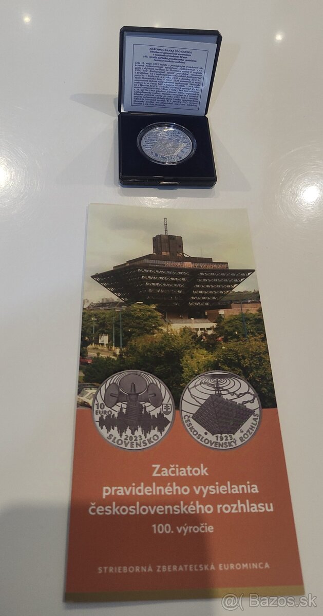 10 Euro Slovensko 2023 – Československý rozhlas Proof