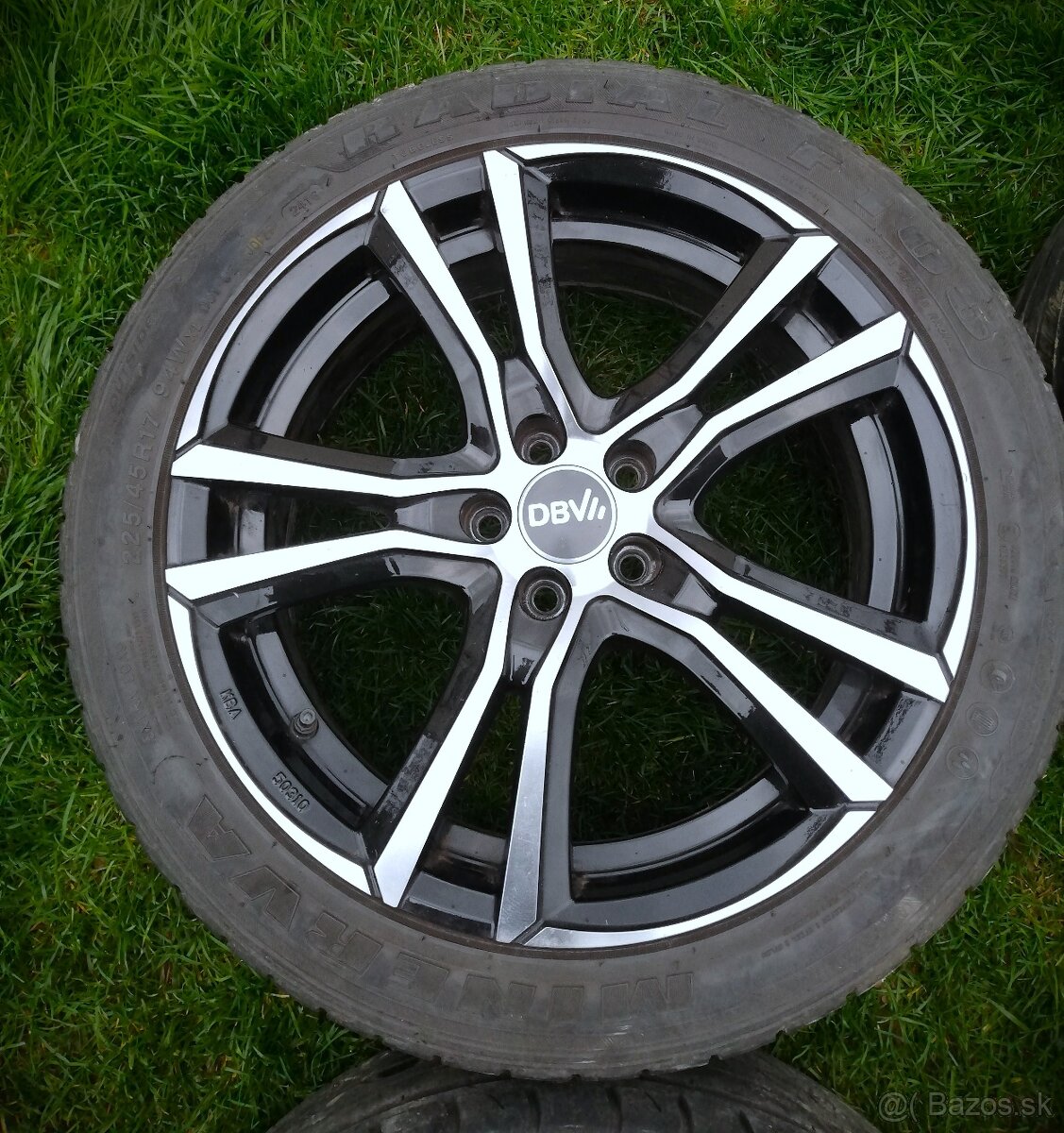 5x100 R17 plus letné pneumatiky 225/45/R17