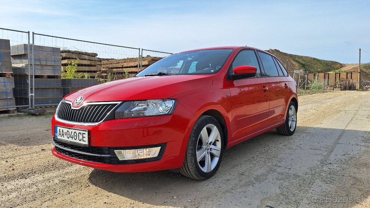 ŠKODA RAPID SPACEBACK - 2015 - LED/KLÍMA/BENZIN- 8990.-EUR