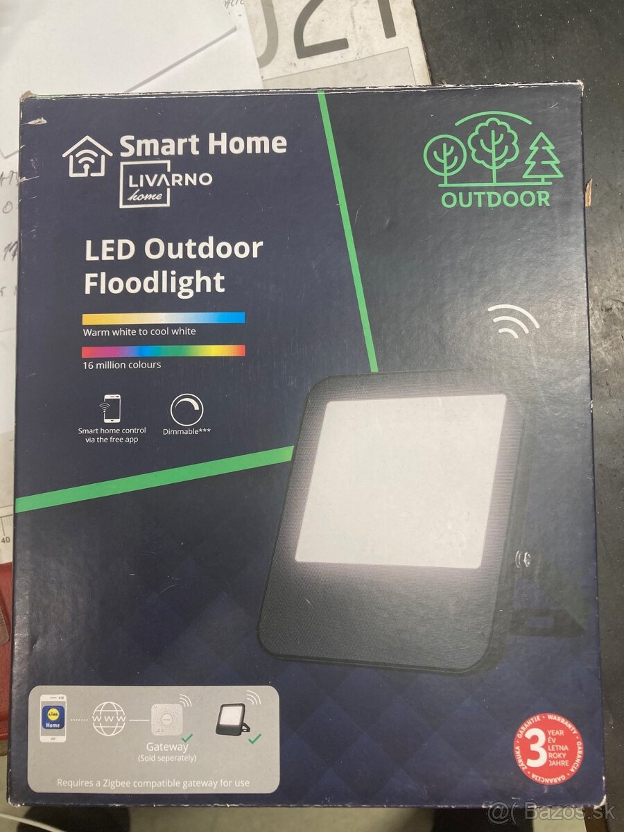 LIVARNO home Vonkajší LED reflektor Zigbee Smart Home