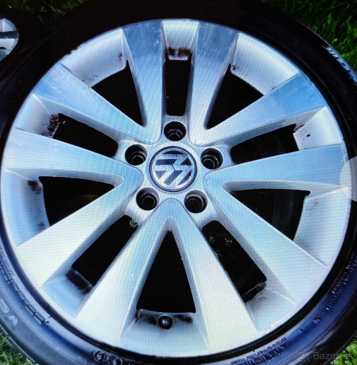 17" VW elektróny 5x112, 6J x 17