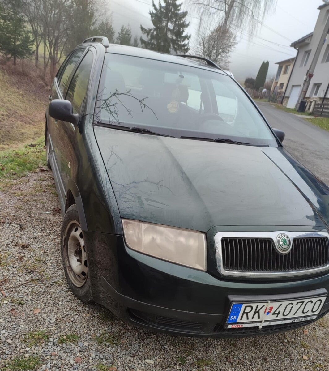 Škoda fabia 1.4mpi