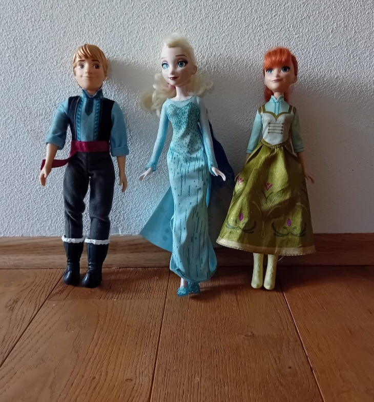 Elsa, Anna , Kristof