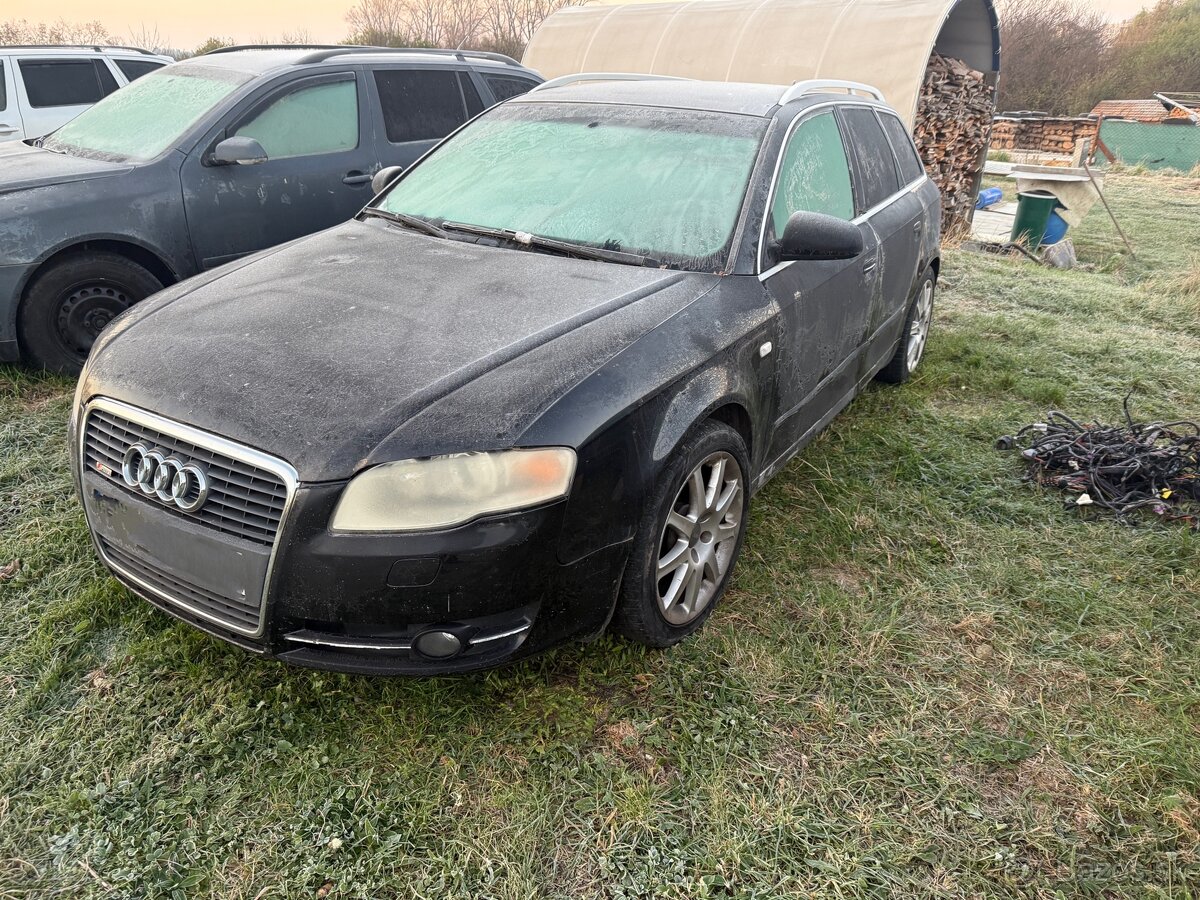 Rozpredám Audi A4 B7 2,0tdi 103kw diely