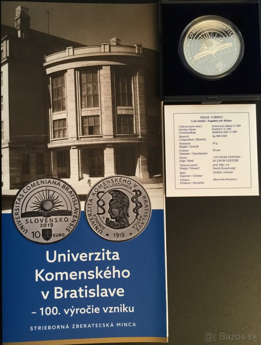 2019/10€ - Univerzita Komenského v Bratislave - PROOF