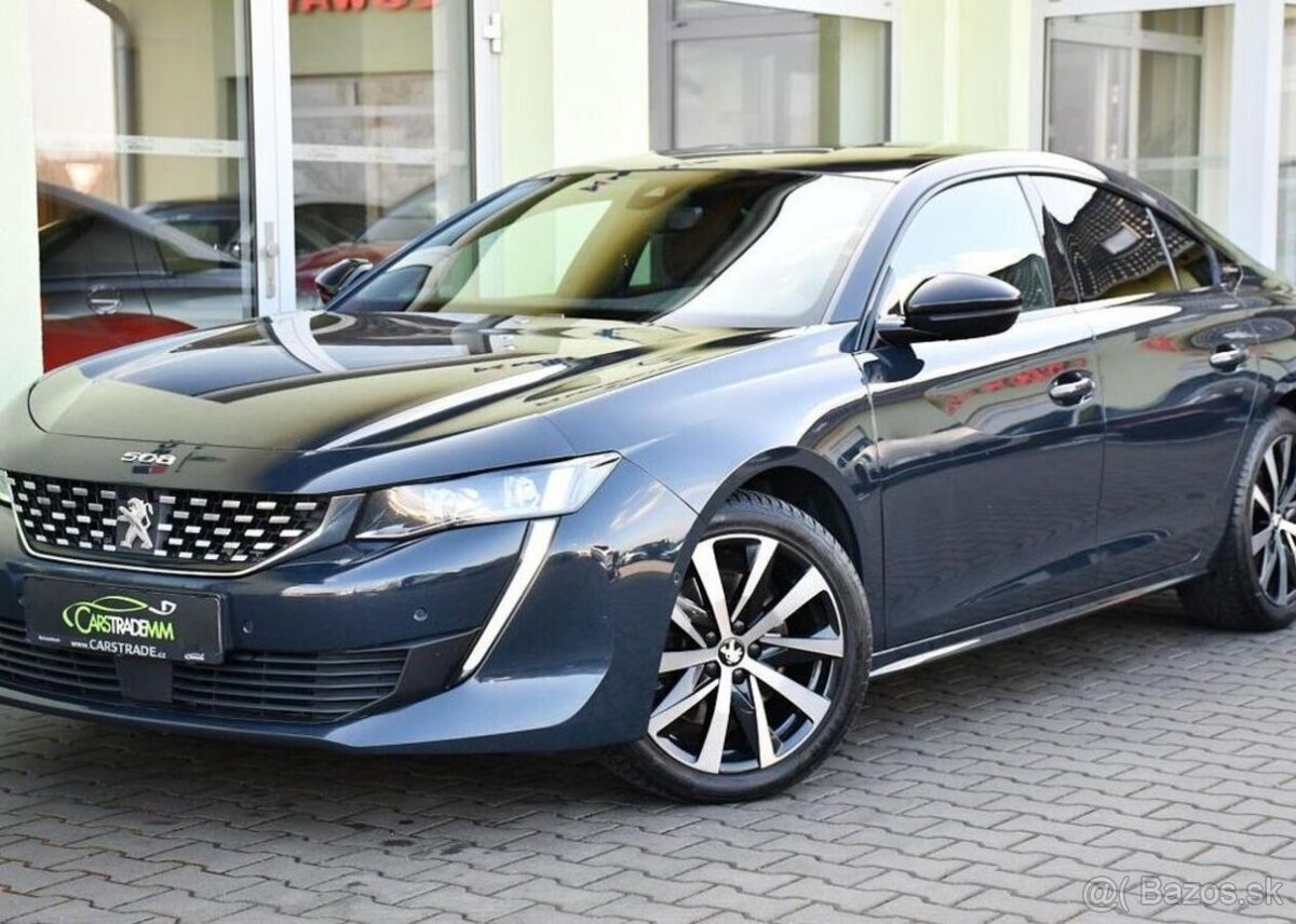 Peugeot 508 2.0BHDI GT-LINE 160 CARPLAY ČR 120 kw