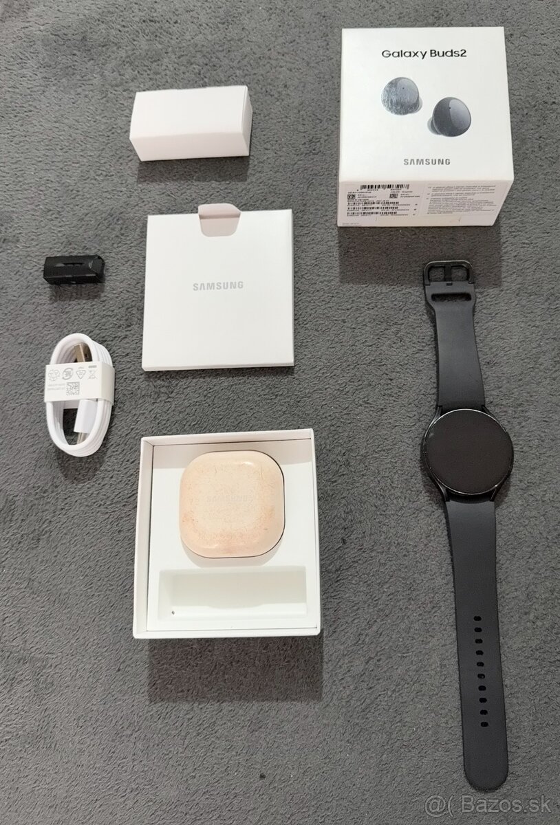 Predám Samsung Galaxy buds2 aj Samsung Watch 6 40mm