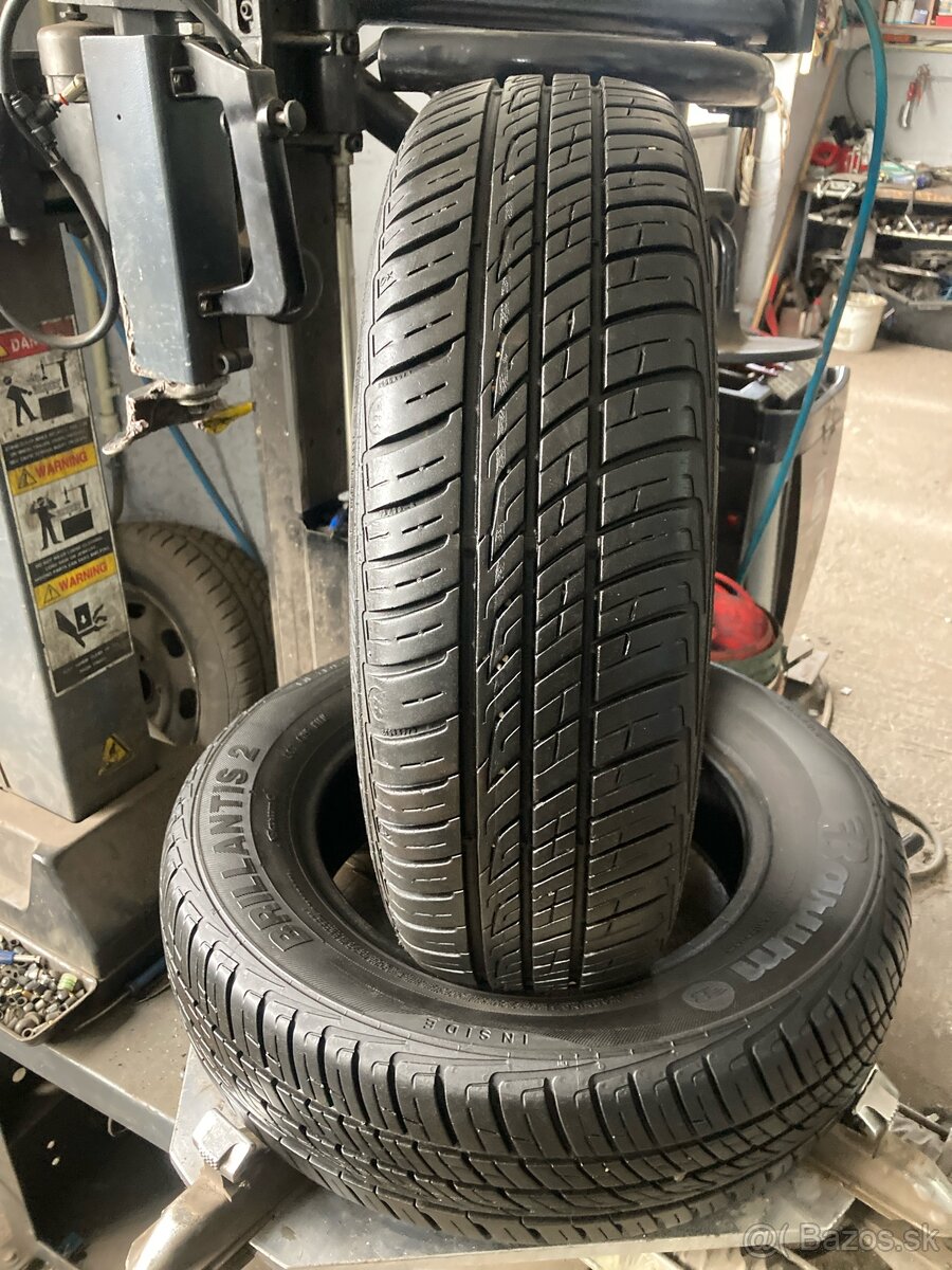 Letné pneu 2 ks 175/70R14 viem aj prezuť