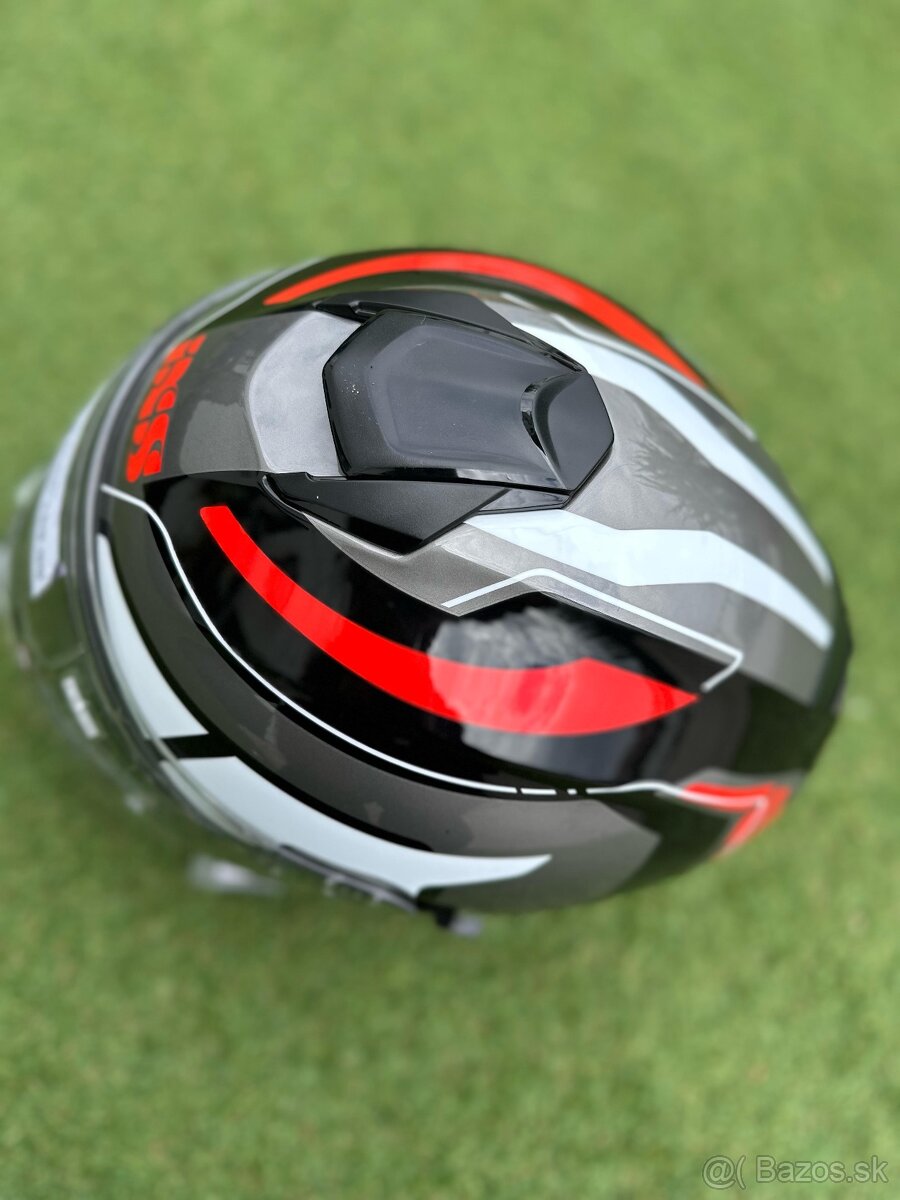Helmet motorbike-IXS 216 Grafik+dustbag