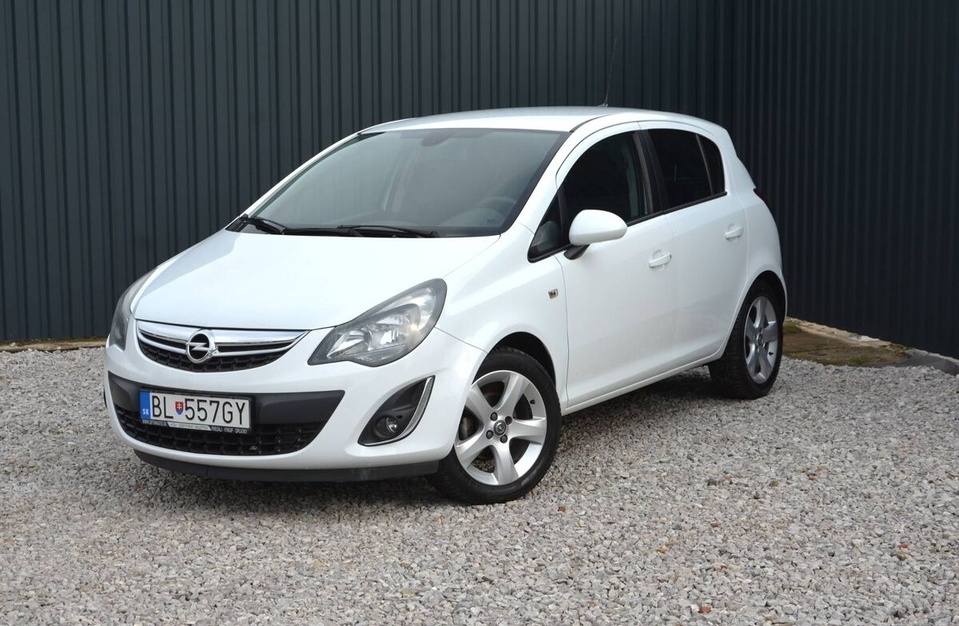 Opel Corsa 1.2 1.Majiteľ, Slovák, Serv.kniha