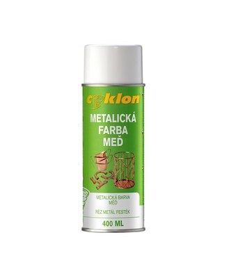 Cyklon, Metalická farba, meď 400ml CYKLON