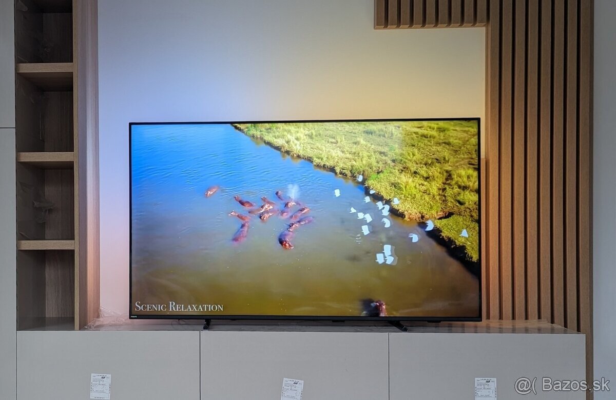 65 palcovy TV s podsvietením Ambilight Philips 65PUS8007