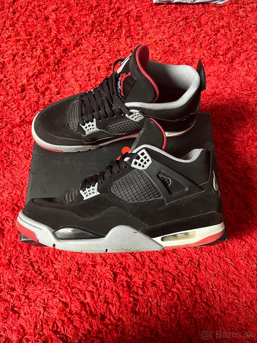 Jordan 4 bred 47.5