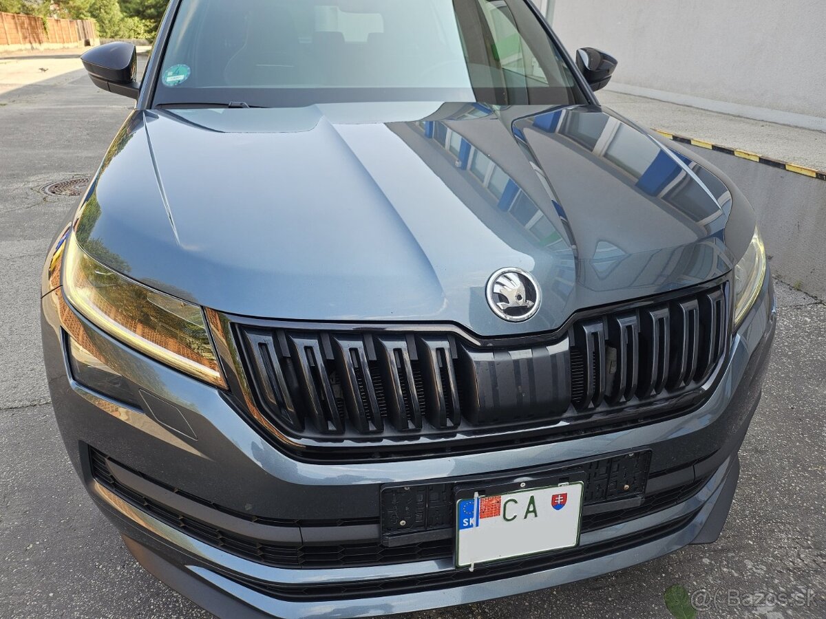 Kodiaq 7-miest webasto canton kamera ... 2019 DSG