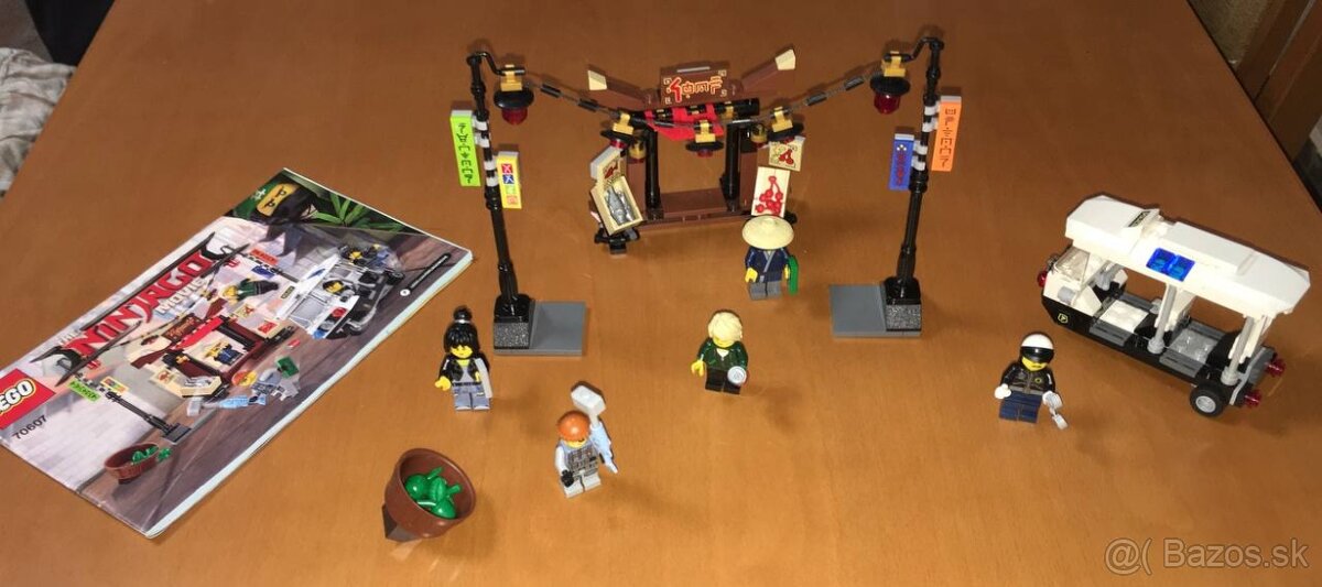 3 Legá Ninjago 70606 ,70607, 70742