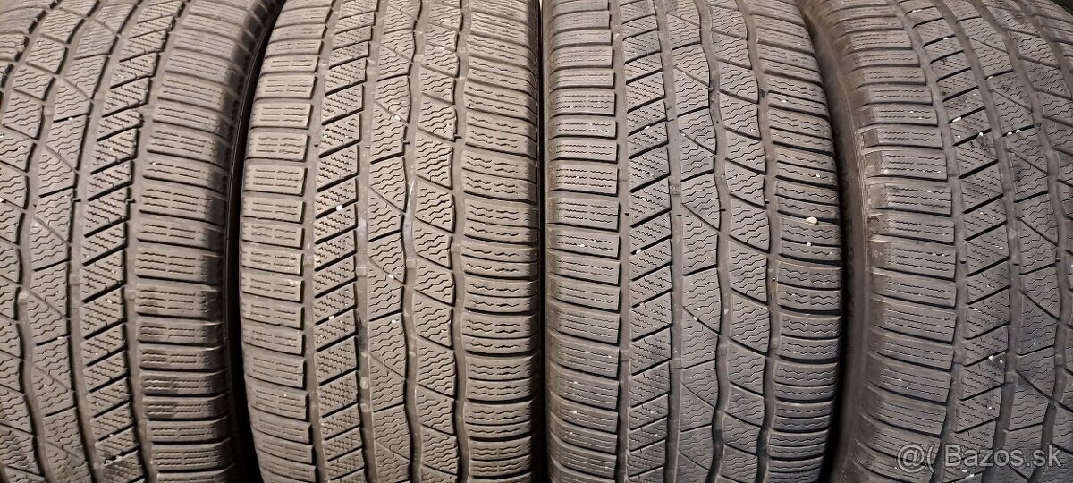 Predám 4ks jazdené zimné 285/45r20-112V Continental