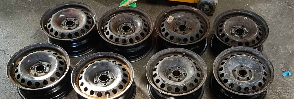 PLECHOVÉ DISKY 5X112 R 15 VW GROUP