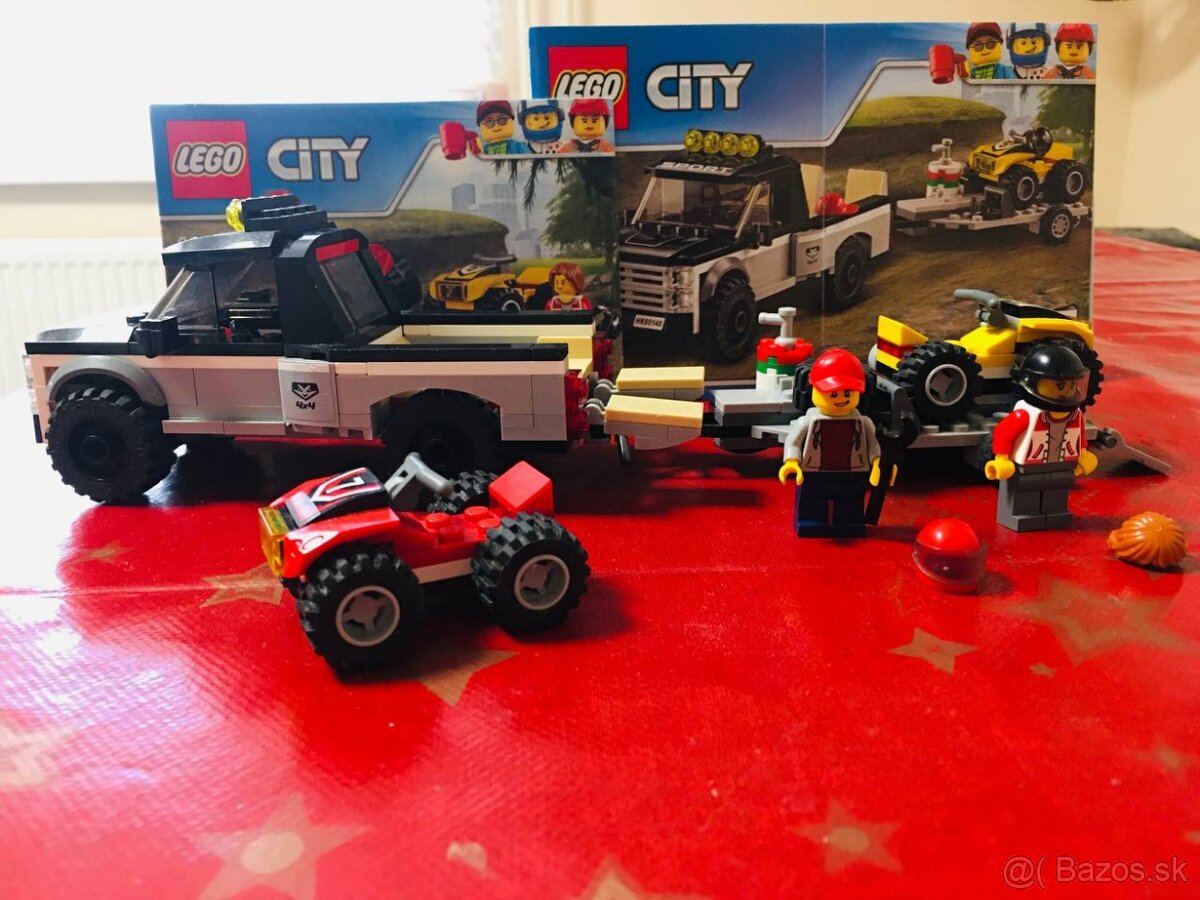 LEGO City 60148 Pretekársky tím štvorkoliek