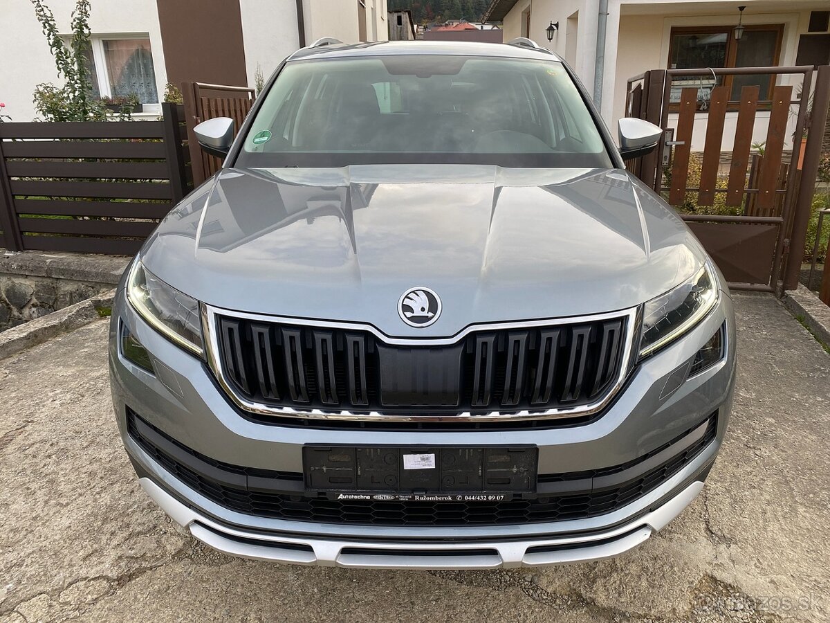 Škoda Kodiaq Scout 4x4 1.5TSI DSG 110kW 7miestne Virtual