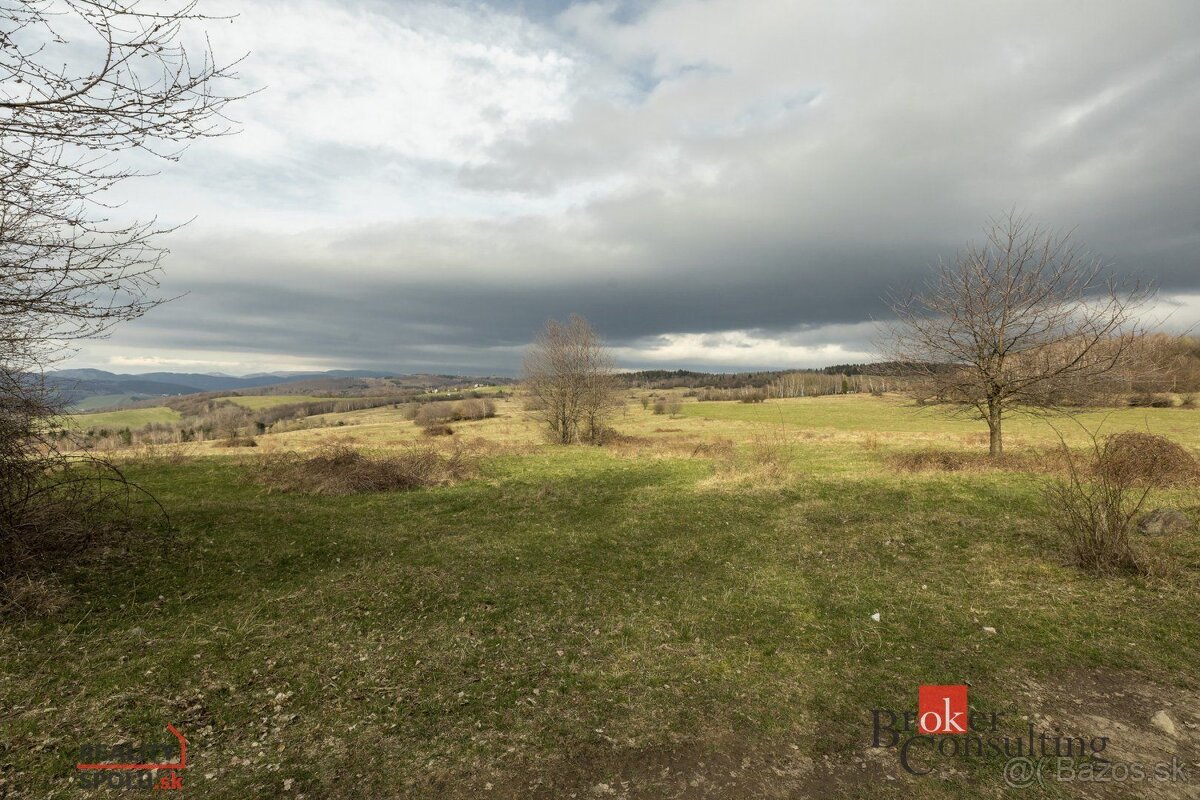 Na predaj slnečný pozemok Veľká Lehota, okres Žarnovica