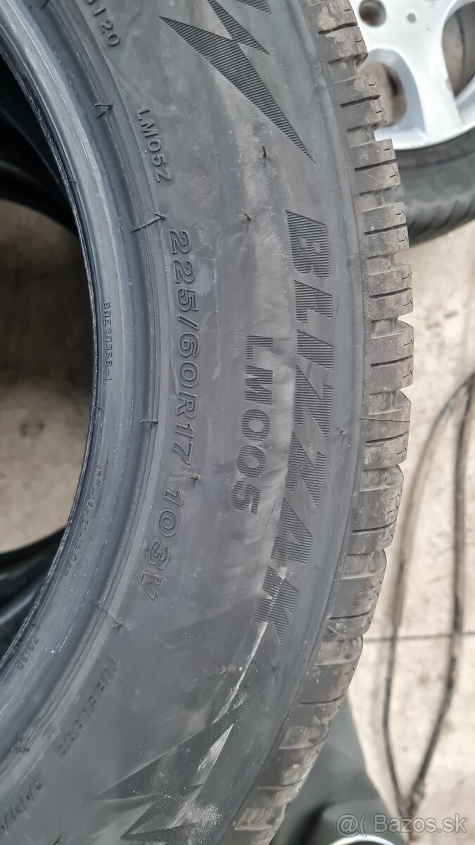 225/60 R17 Bridgestone NOVĚ