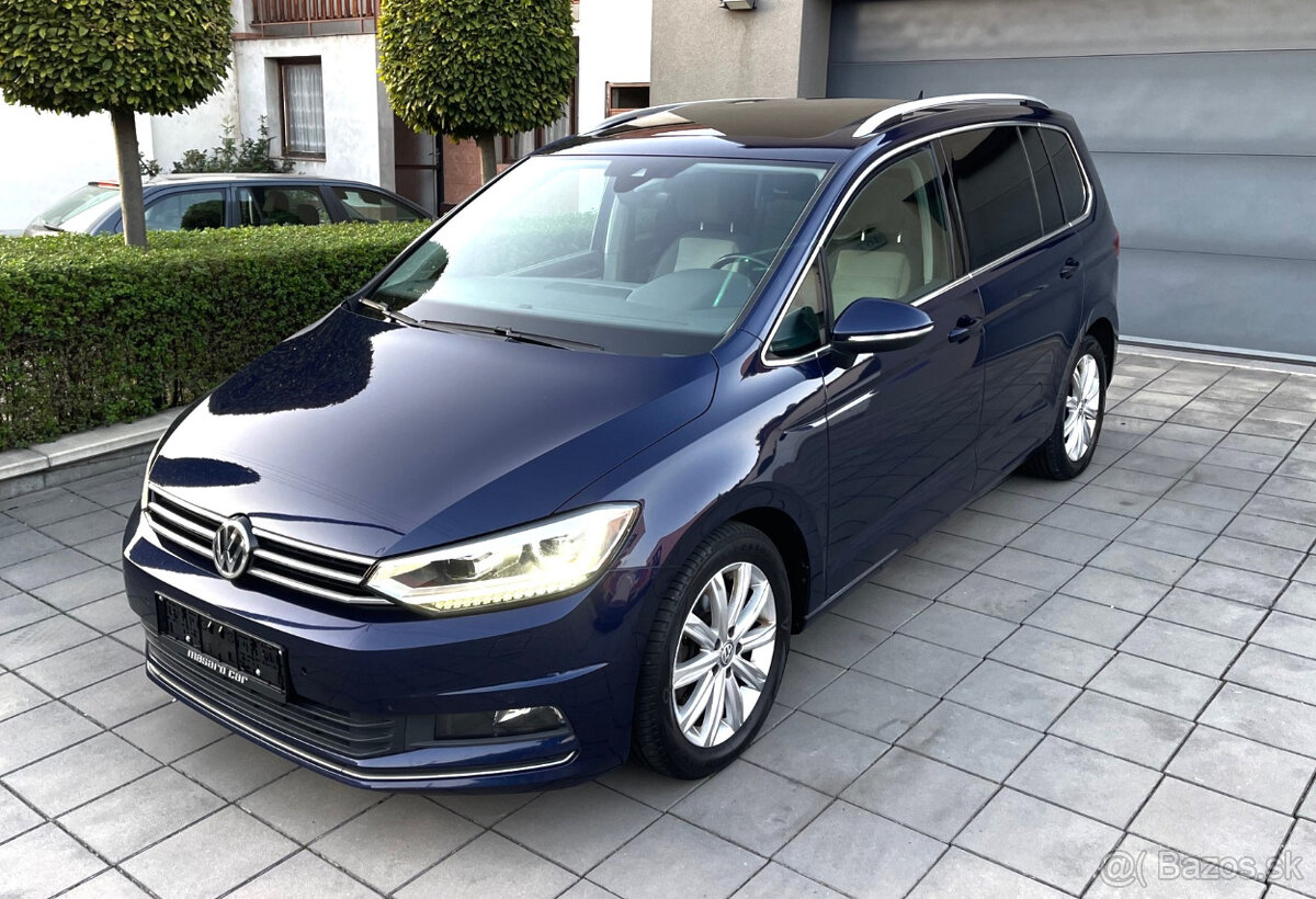 VW Touran 2.0TDI,110kw,HIGHLINE,7 míst