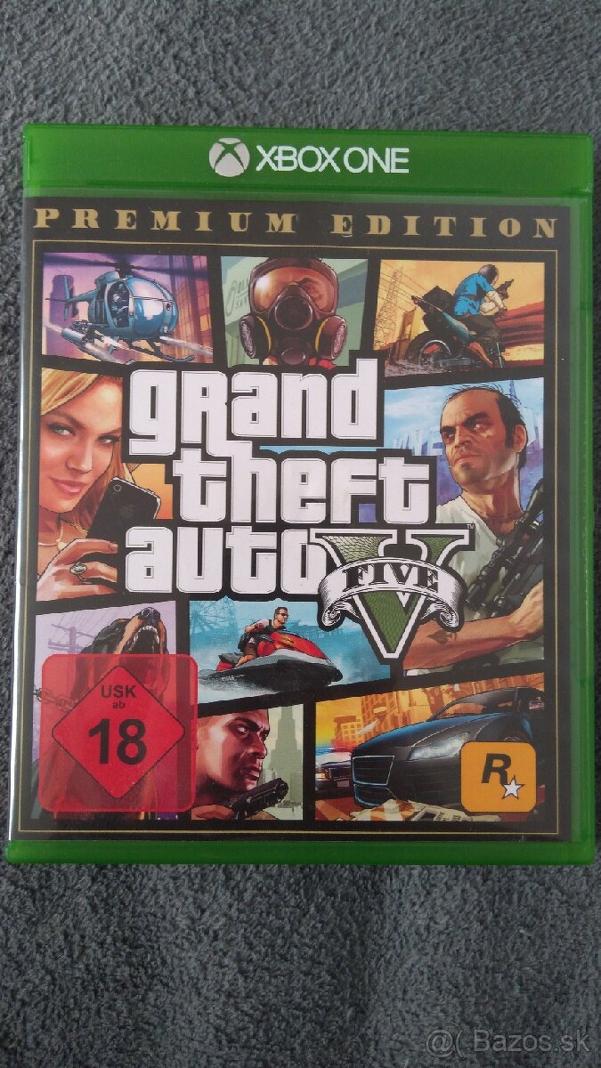 Predám hru GTA V pre XBOX One