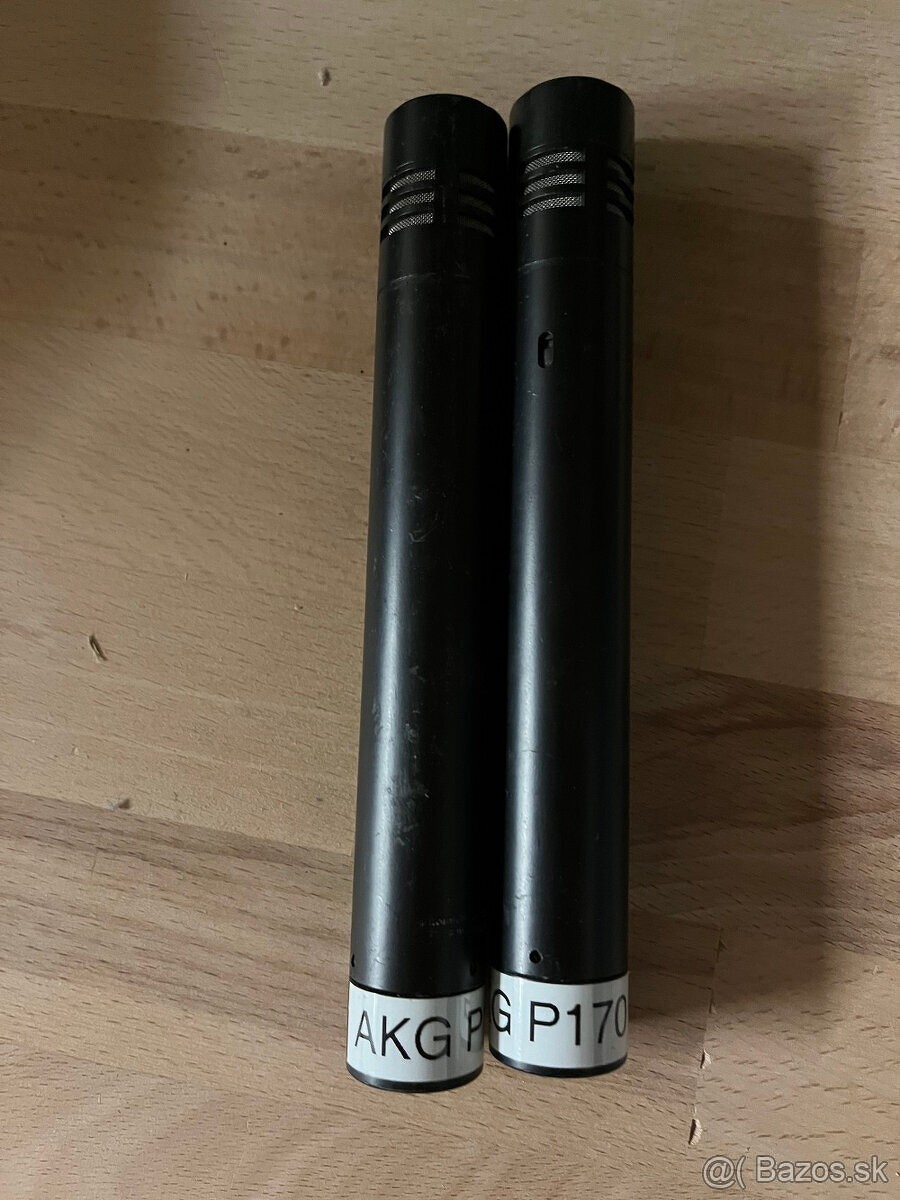 Mikrofóny AKG P170 - 2 kusy za 100€