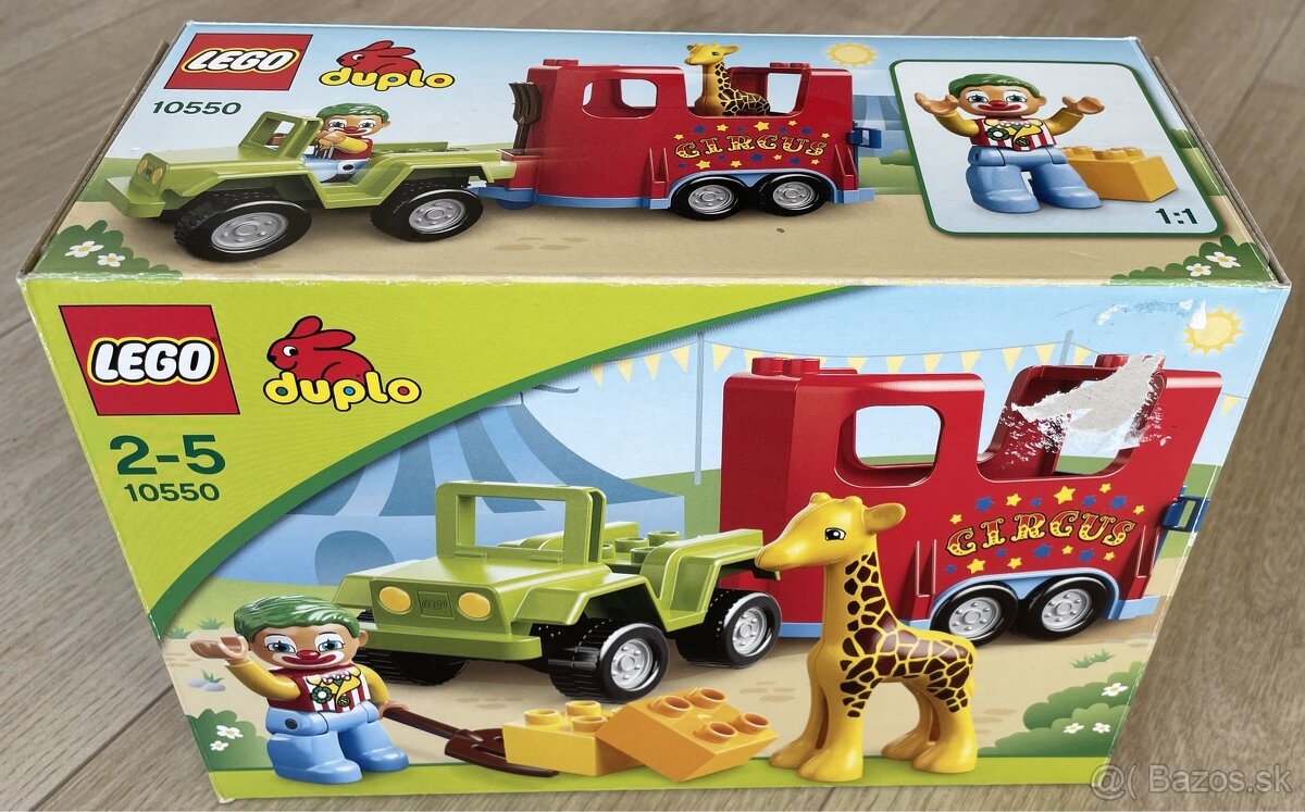 Lego duplo 10550 cirkus