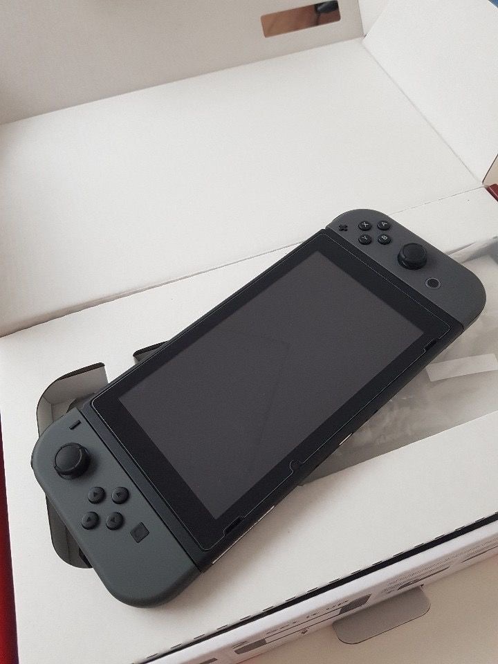 Nintendo switch light šedé