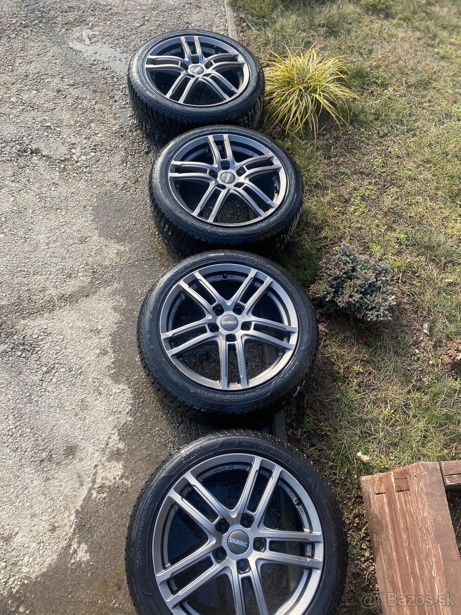 5x 112 R17 DEZENT Zimne