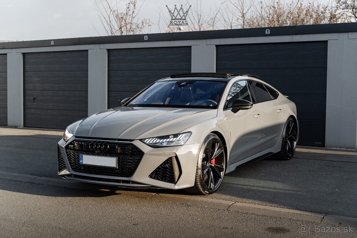 Audi RS7 5-ročná ZARÚKA B&O Carbon-ceramické brzdy DPH