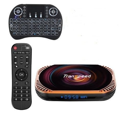 Predám Android 11 Tv box Transpeed 4/32,64GB 8K S905X4 1000M