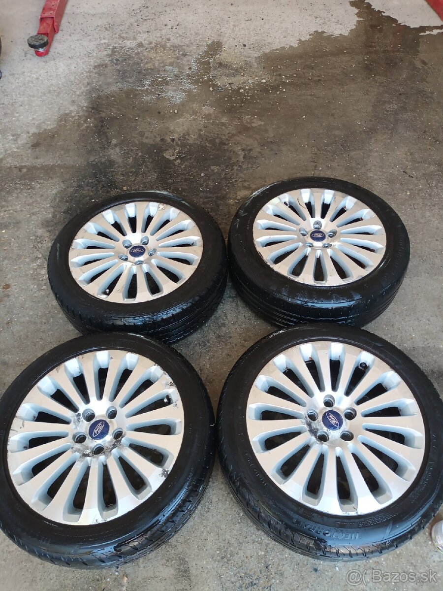 Predám disky 5x108 R17 s pneumatikami 205/55/R17