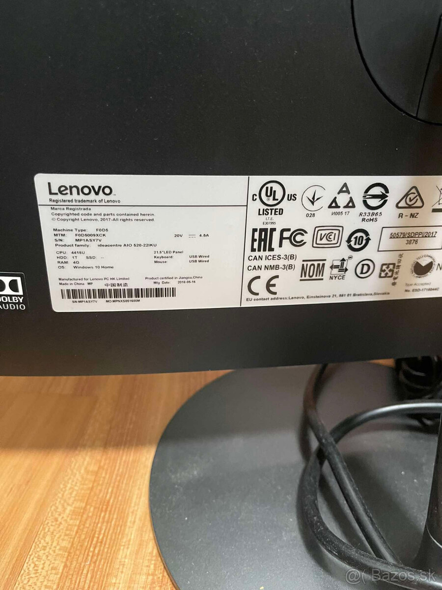 Predam pc Lenovo