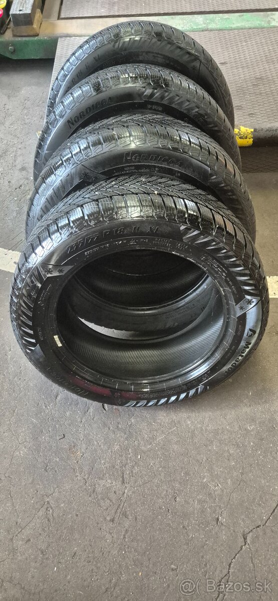 Predám 4ks.zimné pneumatiky matador 235/55R18 104H.