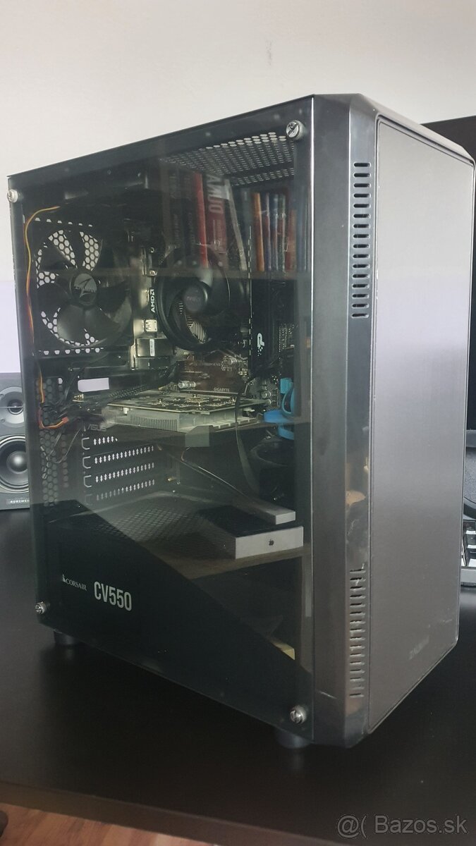 Predám PC Ryzen 5 3600 / GTX 1650 / 16gb RAM