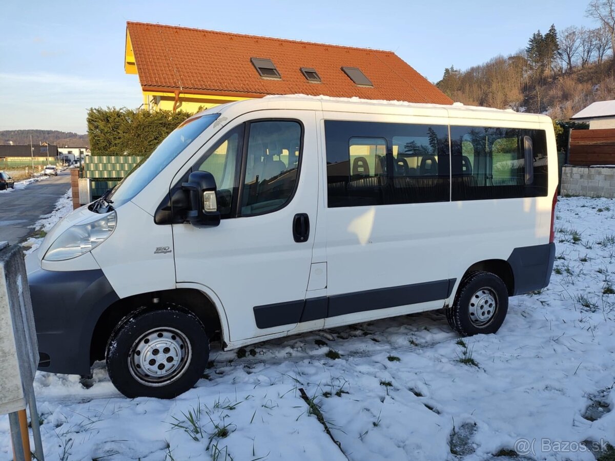 Predám Fiat ducato 2,3jtd 88kw mikrobus 9 miestny