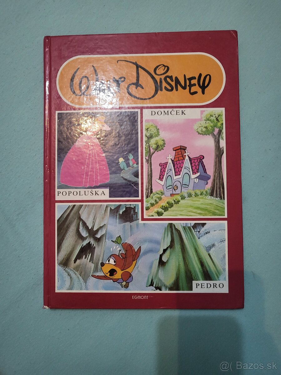 Walt Disney 3v1 Popoluška,Domček,Pedro kniha