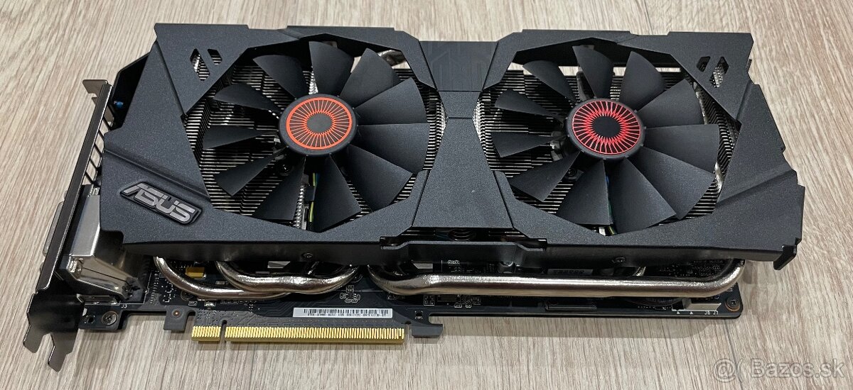 Grafická karta ASUS STRIX GTX 980 DC2OC 4G, 4GB GDDR5