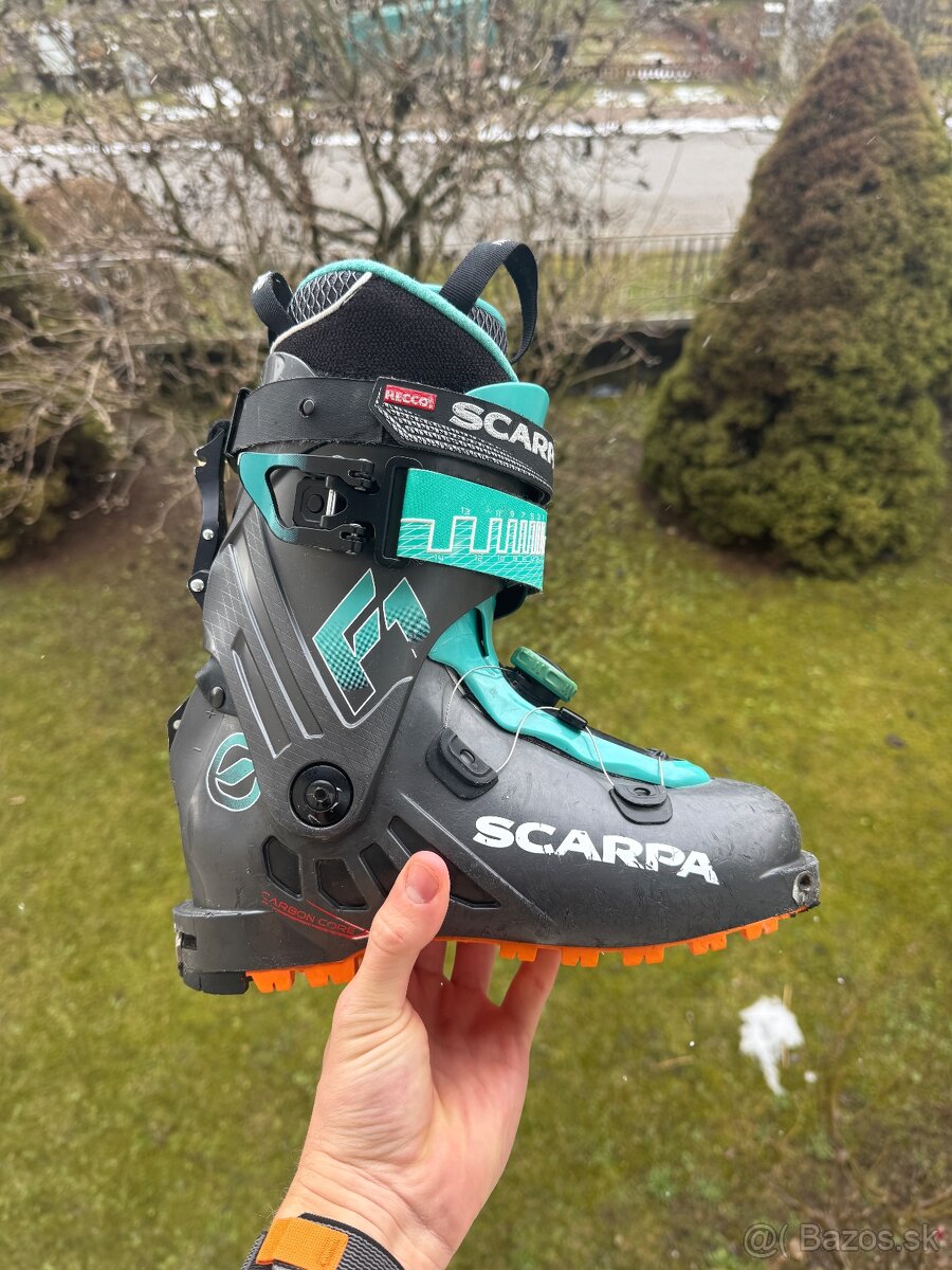 Dámske skialp lyziarky Scarpa F1 veľkosť 245 mm