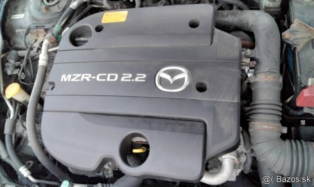 predám MOTOR R2 Mazda 6 2011 2.2 D turbo, Trysky R2AA13H50,