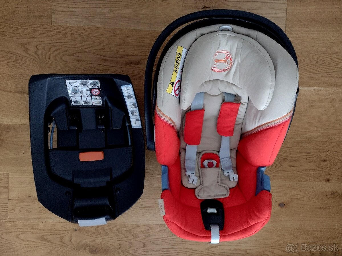 Vajíčko Cybex Aton 5 spolu s isofixom Base 2-Fix