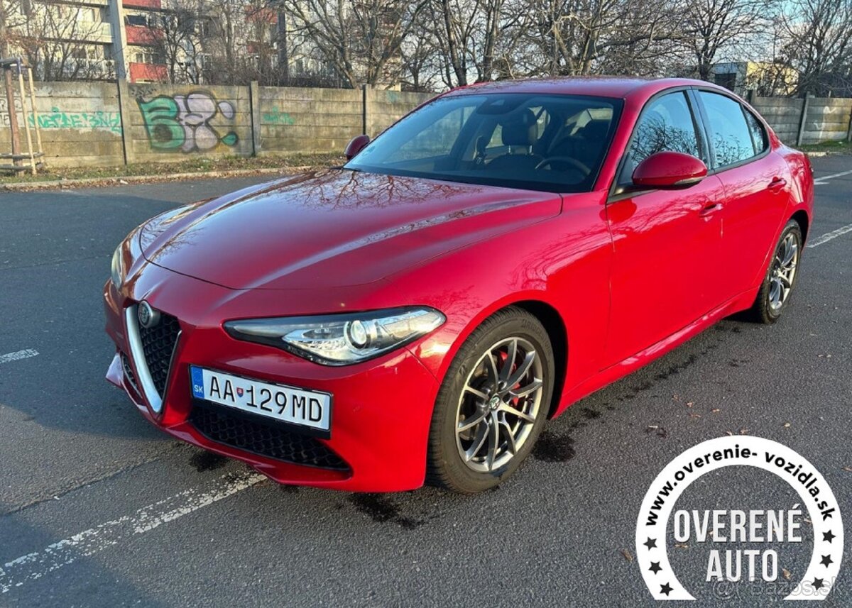 Alfa Romeo Giulia 2.2 diesel 110 kW,manuál prevod.OdpočetDPH