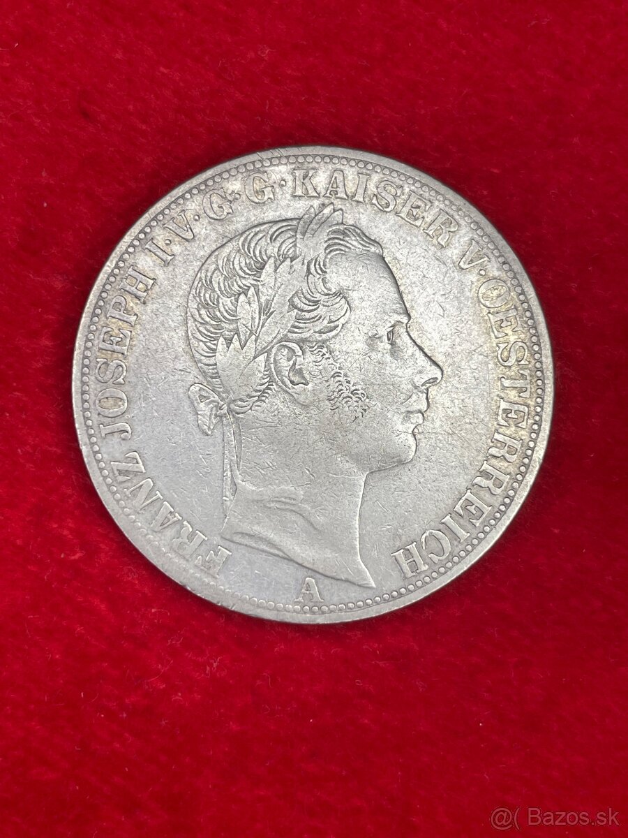 Spolkový Toliar 1858 A ( mincovňa Viedeň )