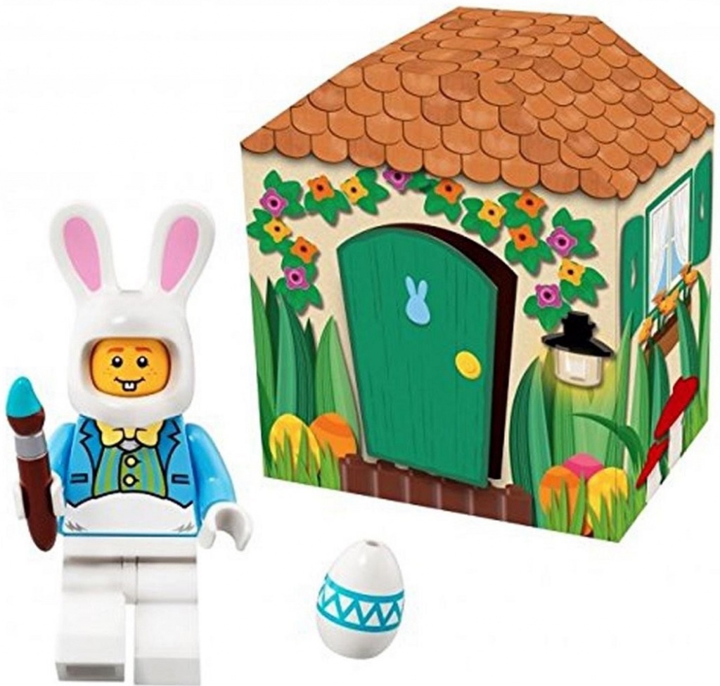 Lego Veľkonočný zajac minifigúrka