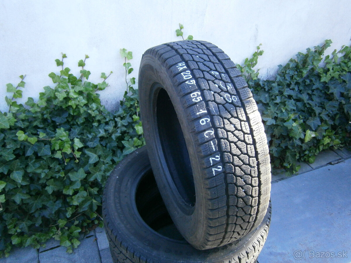 Predám 4x zimné pneu Firestone 205/65 R16C 107/105T